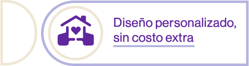 Diseño personalizado sin costo extra
